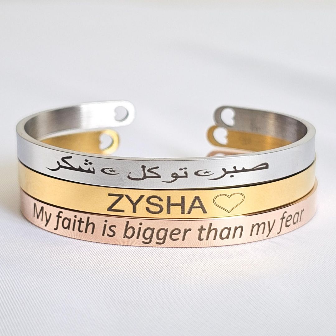 Personalised cuffs