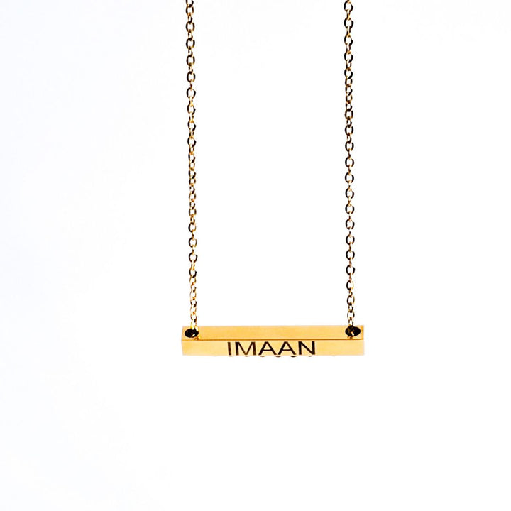 Horizontal Bar Necklace