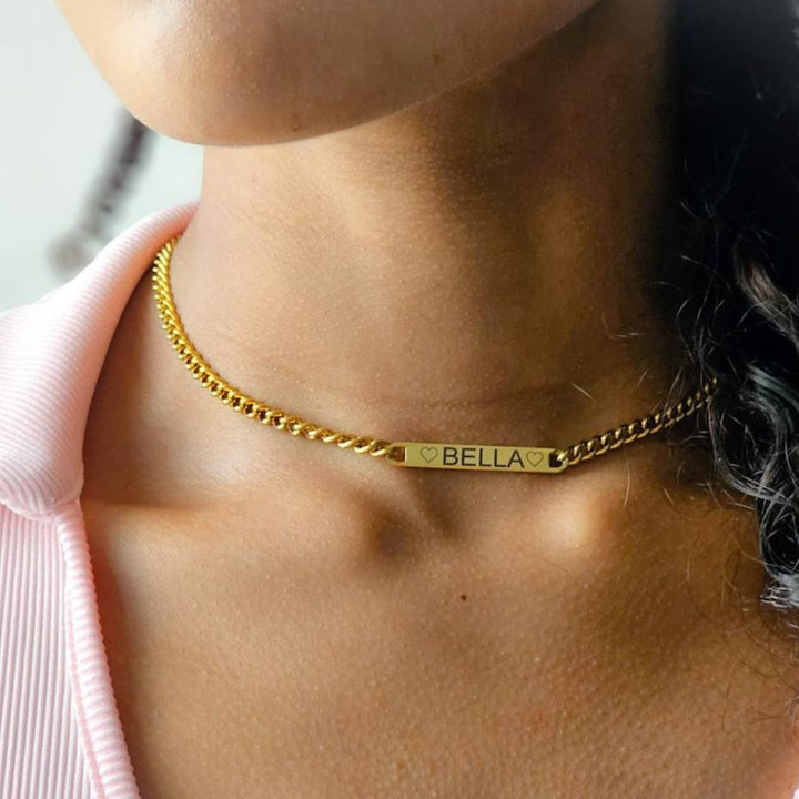 Cuban Bar Choker