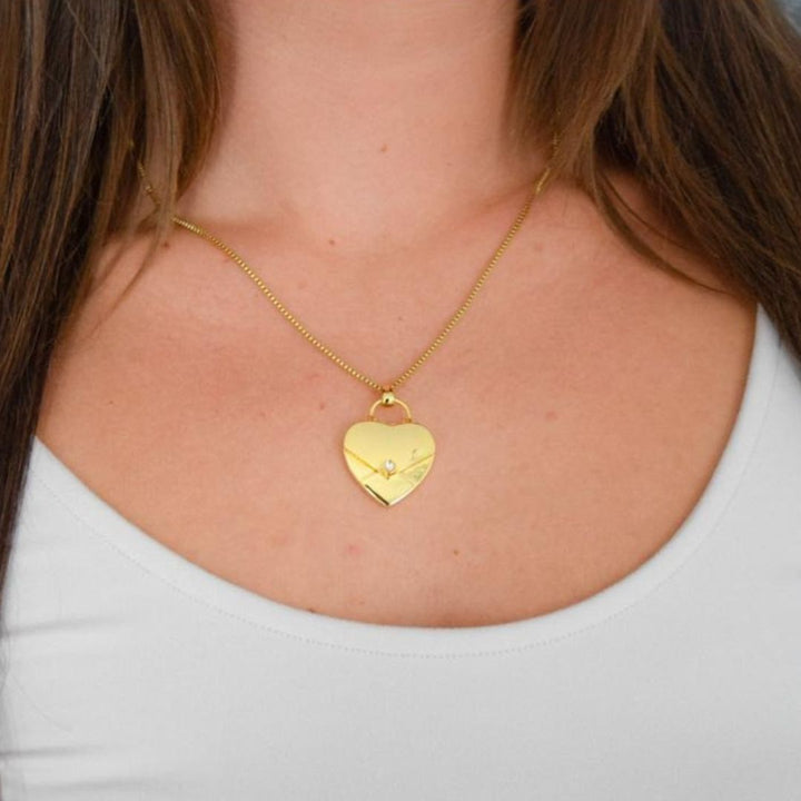 Heart Envelope Pendant