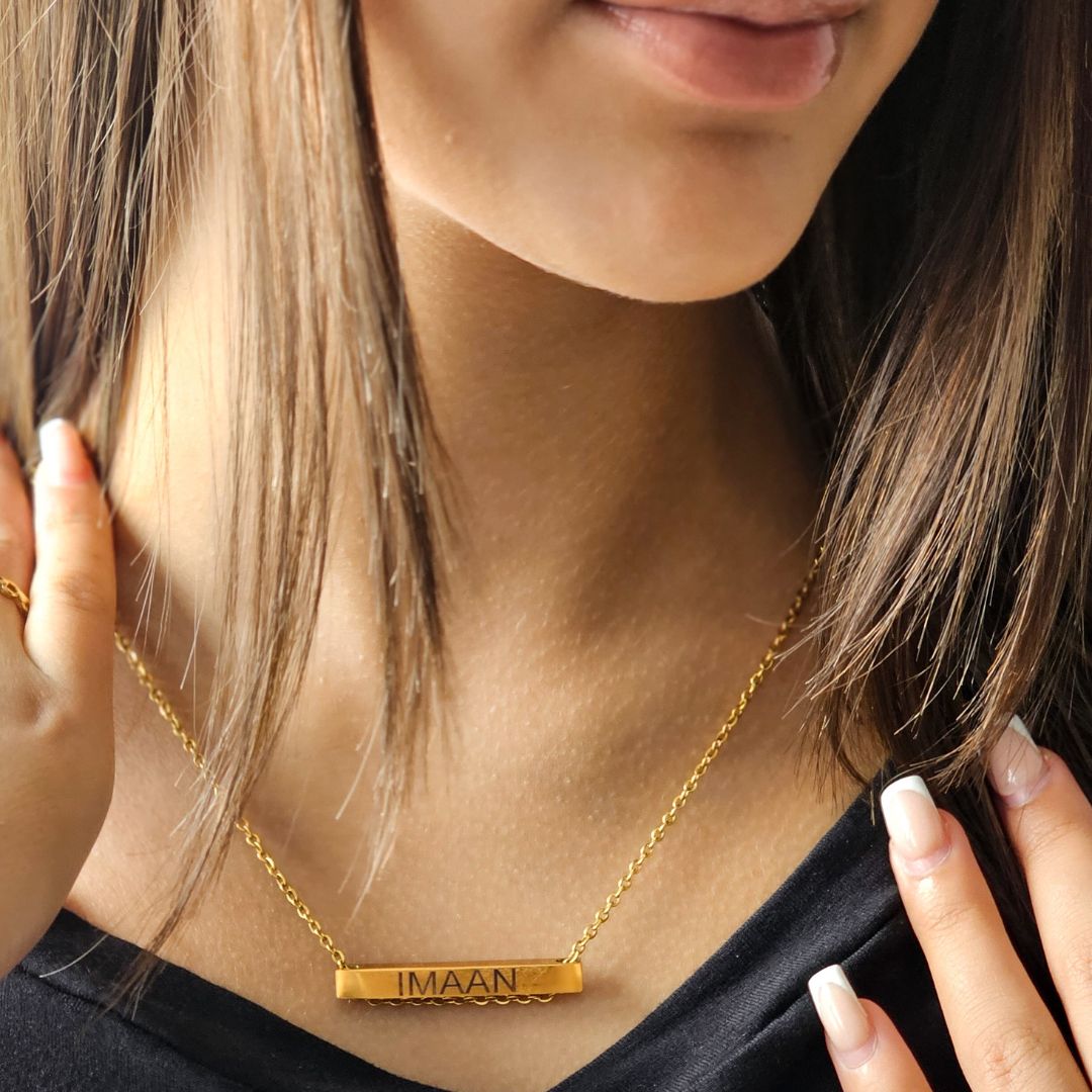 Horizontal Bar Necklace